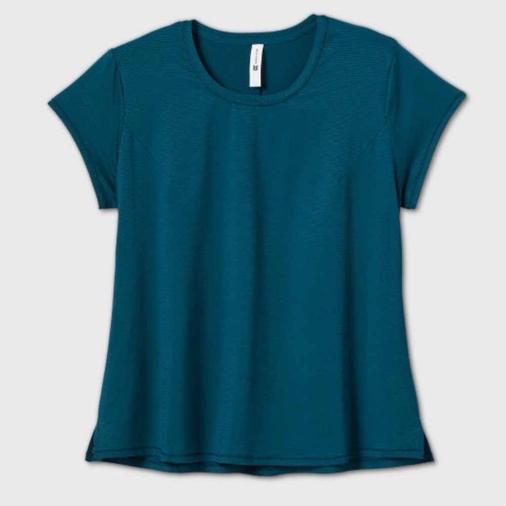 All in Motion Activewear Teal Short Sleeve Top